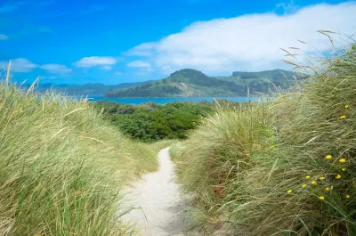 Nehalem Bay Dunes looking toward Brighton